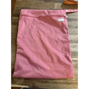 WEGNEECO Pink Reusable Zip Top Utility Bags Diaper Bag
